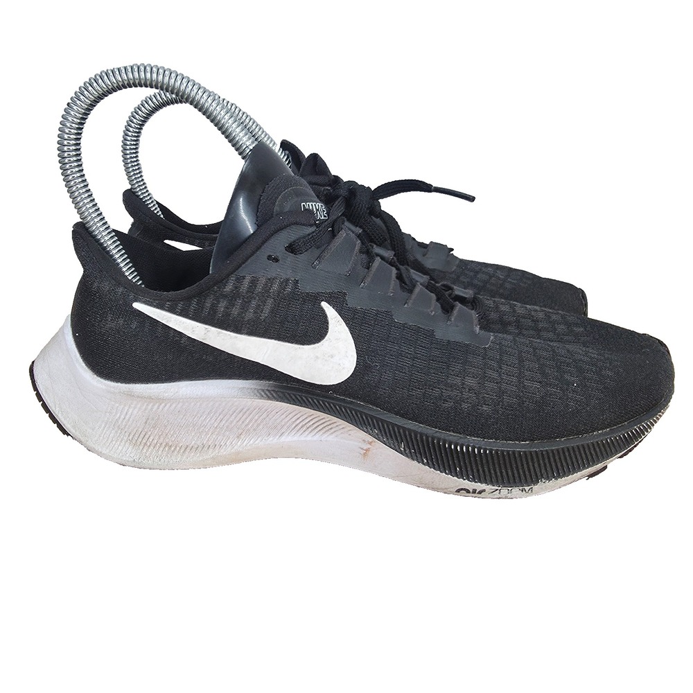 Nike Air Zoom Pegasus 37 Running Shoes Womens 7.5 Black Sneakers BQ9647-002